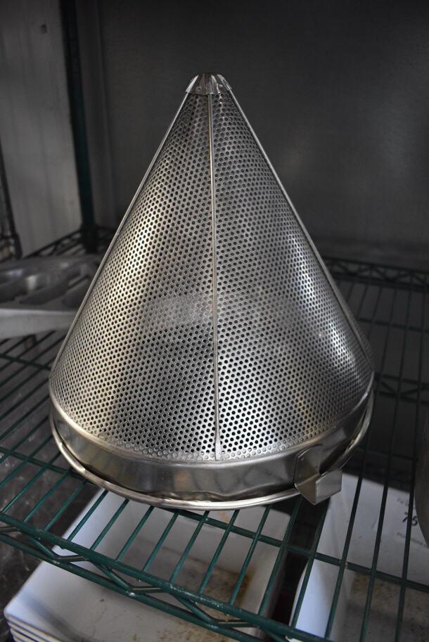 Metal China Cap Strainer. No Handle. 12x12x12 - Image 3 of 3