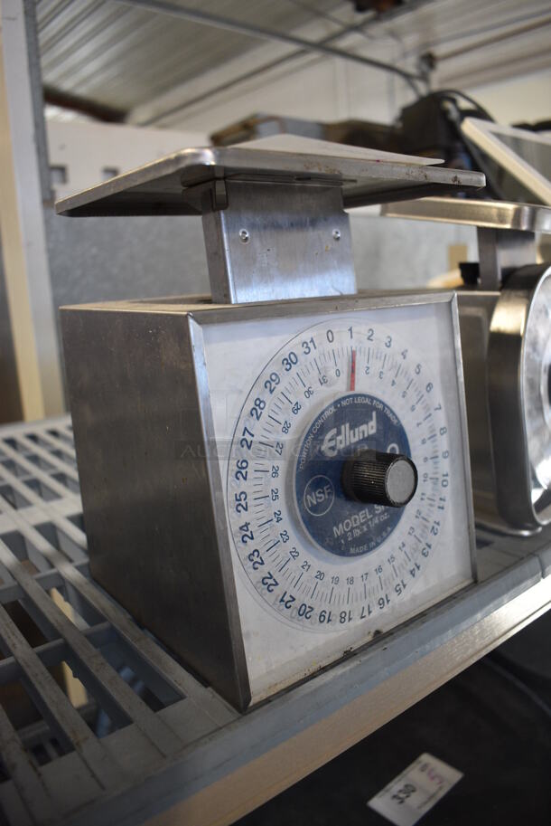 Edlund Model SR-2 Metal Countertop Food Portioning Scale. 6.5x7x8.5 - Image 2 of 5