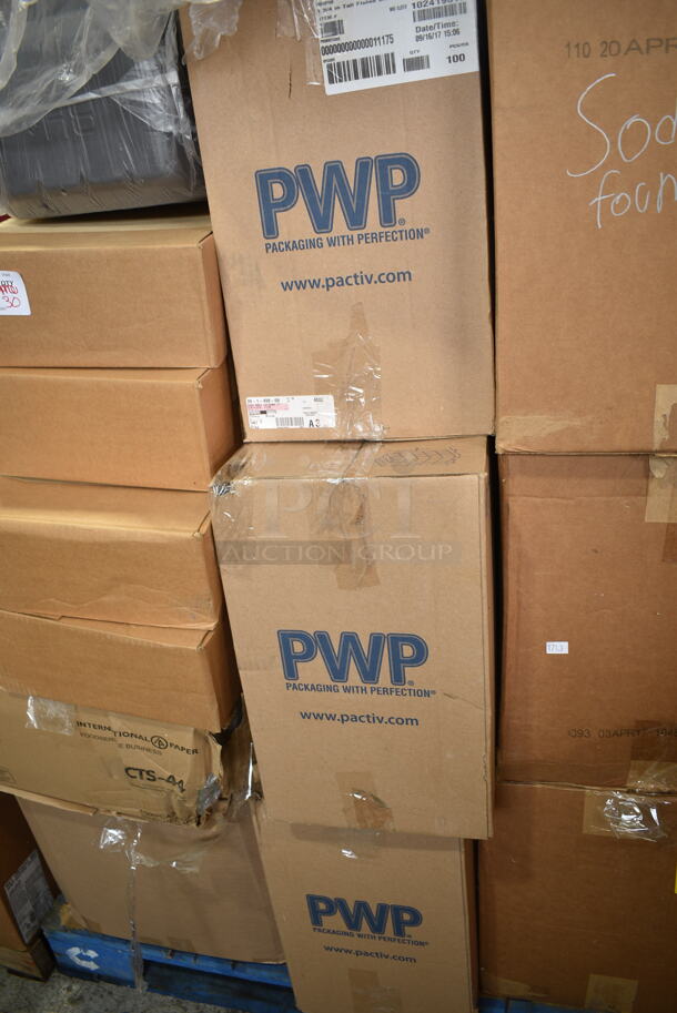 PALLET LOT of 30 BRAND NEW Boxes Including 3 Box Rubbermaid Q851-20 Dust Mops, LCTS-44 Lids, 6 Box 9789 Gunther Tooties, 3 Box PWP 11175 Tall Fluted Dome for Pie. 30 Times Your Bid!  - Image 8 of 12