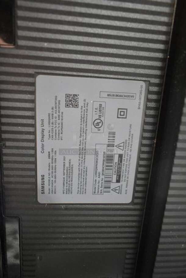 Samsung QM50R 50" Television. Buyer Must Pick Up - We Will Not Ship This Item. Tested and Working! - Image 6 of 6