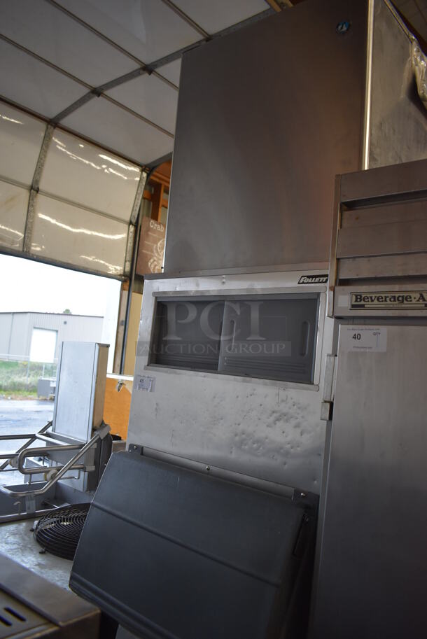 Hoshizaki F-1501MAH Stainless Steel Commercial Ice Head on Follett DEV70SG-30 Stainless Steel Bin. 208-230 Volts, 1 Phase. 30x39x112 - Image 5 of 12