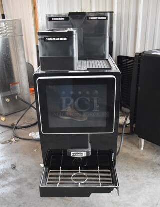 Franke A1000 Metal Commercial Countertop Automatic Espresso Machine w/ Hoppers. 208/240 Volts. 