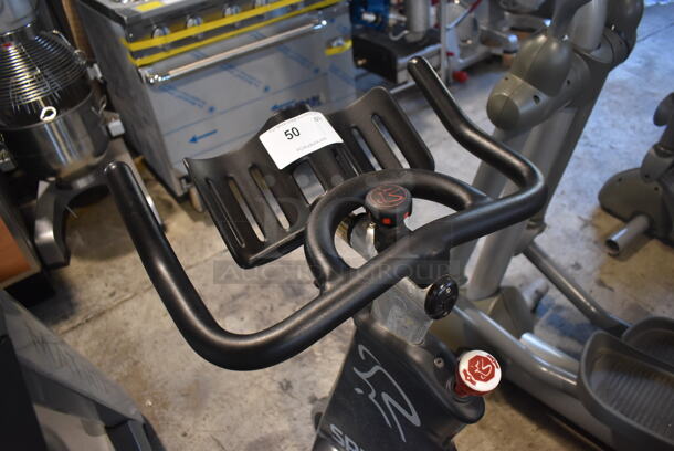 Spinner Metal Commercial Floor Style Stationary Exercise Bicycle. 18x48x44. Tested and Working! - Image 5 of 7