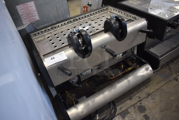 San Marco LEVA-2 Stainless Steel Commercial Countertop 2 Group Espresso Machine w/ Steam Wand. 230 Volts, 1 Phase. 28x21x23 - Image 3 of 5