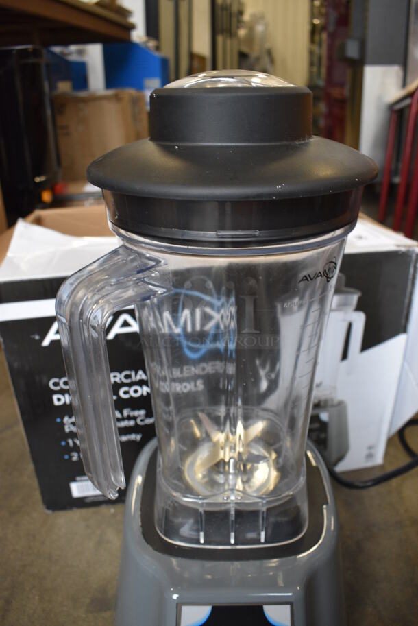 BRAND NEW IN BOX! Avamix Model 928BL2K64 Metal Commercial Countertop Blender w/ Pitcher. 120 Volts, 1 Phase. 8x10x21 - Image 4 of 7