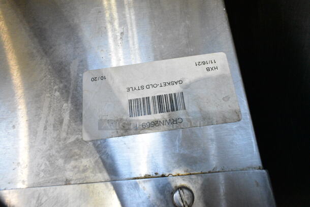 Market Forge TS-5E Turbo Steam Stainless Steel Commercial Countertop Single Deck Steam Cabinet.  - Image 6 of 6