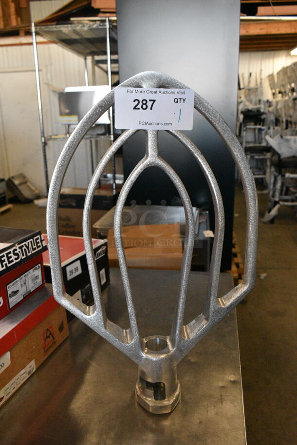BRAND NEW SCRATCH AND DENT! ITW60B Metal Paddle Attachment for 60 Quart Hobart Mixer.  - Image 3 of 4