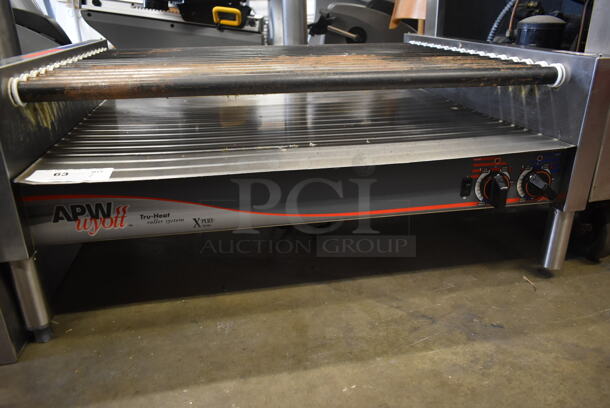APW Wyott HRS-75 ST Stainless Steel Commercial Countertop Hot Dog Roller. 208/240 Volts, 1 Phase. - Image 3 of 4