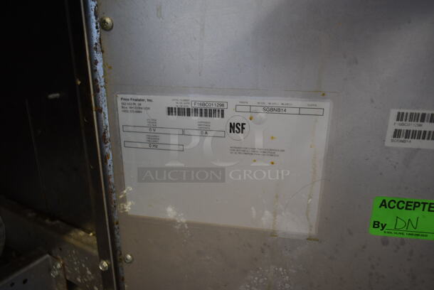 2016 Pitco Frialator SGBNB14 Stainless Steel Commercial Floor Style Fry Dumping Station w/ Warmer.  - Image 7 of 7