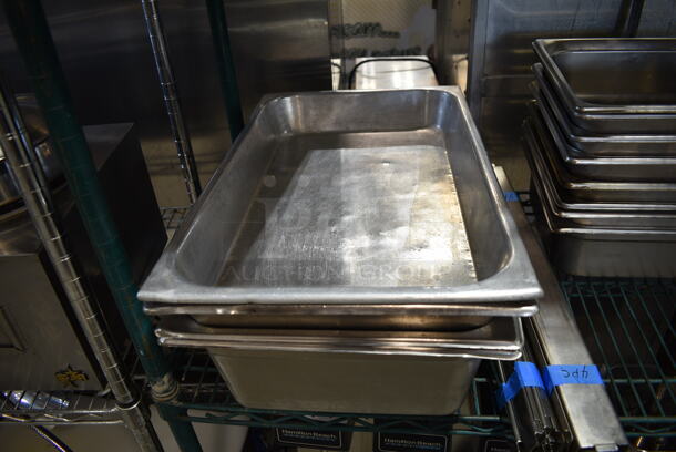 20 Various Stainless Steel Items Including Drop In Bins and Adapters. Includes 10x13x6. 20 Times Your Bid! - Image 3 of 6