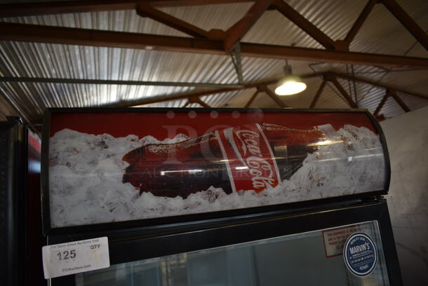 Beverage Air MT27 Metal Commercial Single Door Reach In Cooler Merchandiser. 115 Volts, 1 Phase. Tested and Working! - Image 2 of 7