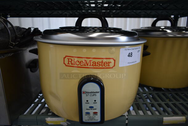 BRAND NEW SCRATCH AND DENT! 2023 RiceMaster Town 57138 Stainless Steel Commercial Countertop Rice Cooker. 230 Volts, 1 Phase.  - Image 1 of 8