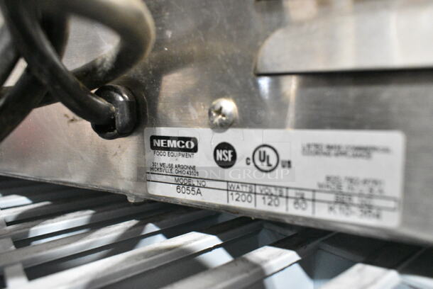 Nemco 6055A Stainless Steel Commercial Countertop Food Warmer. 120 Volts, 1 Phase. Tested and Working!  - Image 3 of 3