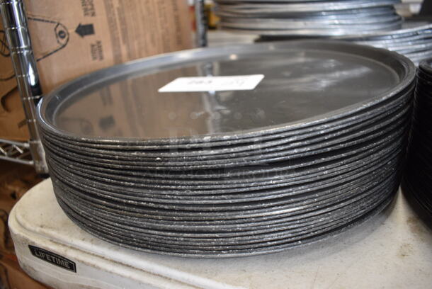 24 Metal Round Baking Pans. 14x14x0.5. 24 Times Your Bid! - Image 3 of 3