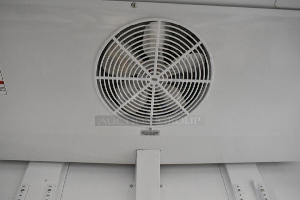 BRAND NEW SCRATCH AND DENT! 2024 True GDM-69-HC-LD 78 1/8" Black Refrigerated Sliding Glass Door Merchandiser with LED Lighting. 115 Volts, 1 Phase. Tested and Working! - Image 6 of 7