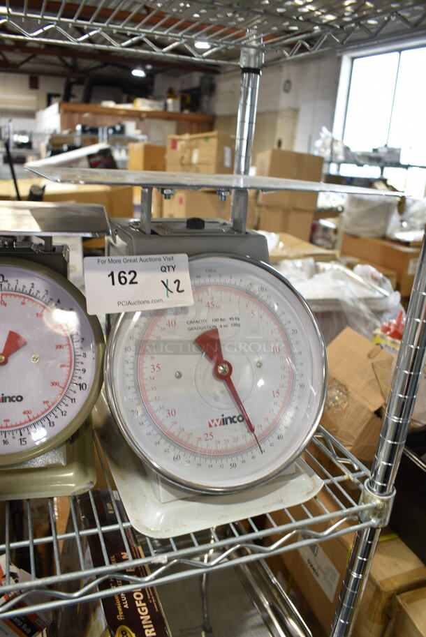 2 BRAND NEW! Winco Metal Countertop Scales. 2 Times Your Bid! - Image 3 of 10