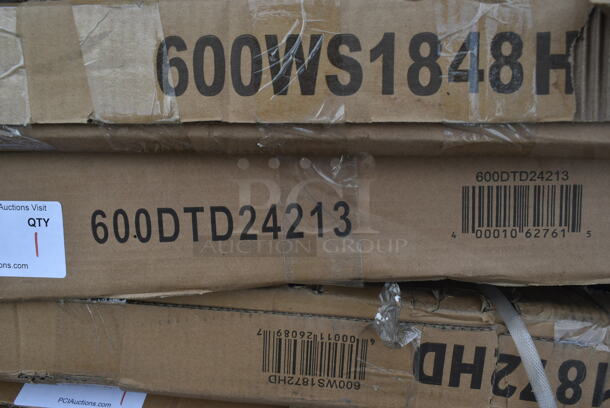 BRAND NEW SCRATCH AND DENT! Regency 600DTD24213 21" x 24" 18-Gauge Stainless Steel Detachable Drainboard - Image 2 of 2