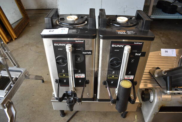 2014 Bunn 2SH STAND Stainless Steel Commercial Countertop Stand w/ 2 Bunn SH SERVER Metal Servers. 120 Volts, 1 Phase. 19x16x25. Tested and Working! - Image 4 of 7
