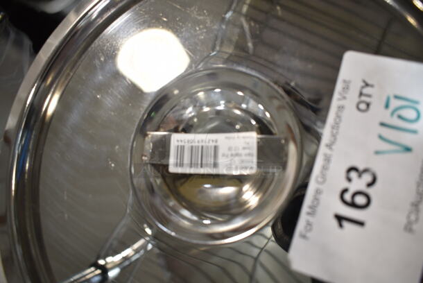 ALL ONE MONEY! Lot of Various BRAND NEW! Items Including Metal Skillet, Round Lid, Serving Trays, Round Lids.  - Image 8 of 12