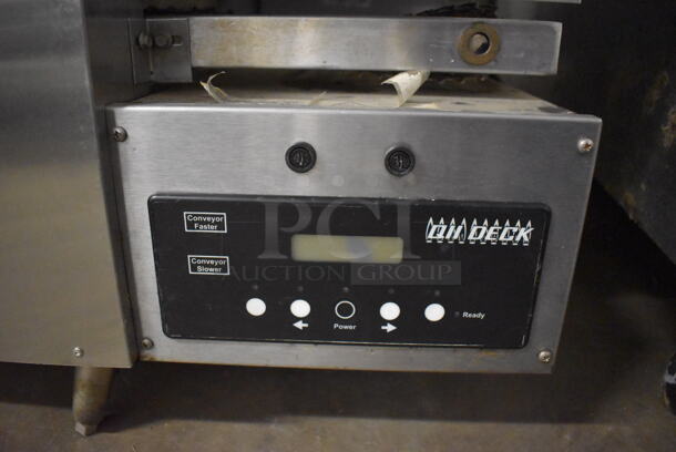 Q-matic Q-20ECTW Stainless Steel Commercial Countertop Electric Powered QH Deck Conveyor Pizza Oven. 120/240 Volts, 1 Phase. 44x25x28 - Image 3 of 6