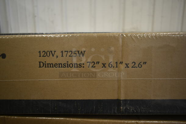 PALLET LOT of 36 BRAND NEW SCRATCH AND DENT! Avantco 177SW72T Stainless Steel Commercial 72" High Wattage Strip Warmer with Toggle Controls. Stock Picture Used as Gallery. 36 Times Your Bid! - Image 4 of 6