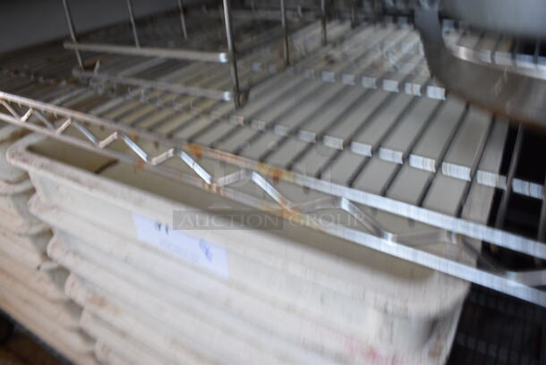 8 Poly White Dough Bins. 18x26x3. 8 Times Your Bid! - Image 2 of 3
