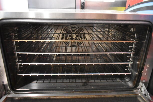 Avantco 177CO16 120 Stainless Steel Commercial Countertop Electric Powered Half Size Convection Oven. 120 Volts, 1 Phase. Tested and Working! - Image 2 of 3