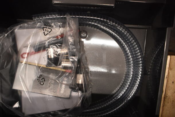 BRAND NEW SCRATCH AND DENT! Gaggia Concetto 2M Stainless Steel Commercial Countertop Super Automatic Espresso Machine. 208 Volts.  - Image 9 of 12