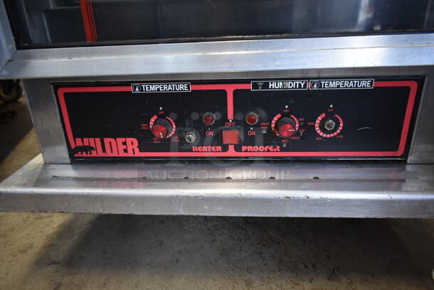 Win-holt HP451-A18CDNF Metal commercial Heated Holding Cabinet w/ 14 Baking Pans on Commercial Casters. 120 Volts, 1 Phase. Tested and Working! - Image 2 of 5