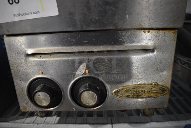 Star Stainless Steel Commercial Countertop Gas Powered 2 Burner Range. 12x24x12 - Image 5 of 6