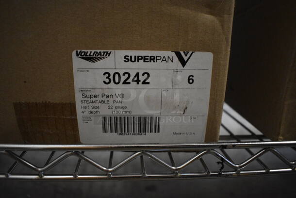 3 BRAND NEW IN BOX! Vollrath Stainless Steel 1/2 Size Drop In Bins. 1/2x4. 3 Times Your Bid! - Image 4 of 4