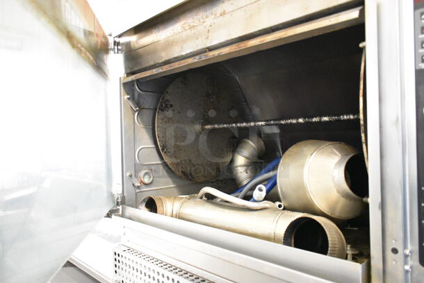 2 Hardt Model Inferno 3500 Stainless Steel Commercial Natural Gas Powered Rotisserie Ovens on Commercial Casters. Each Oven Has a 40 Bird Capacity. 76,000 BTU. 2 Times Your Bid! - Image 5 of 12