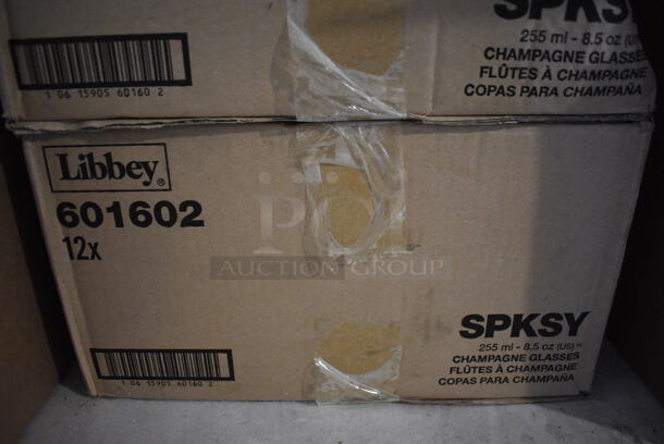 23 BRAND NEW IN BOX! Libbey 601602 Champagne Glasses. 4x4x6. 23 Times Your Bid! - Image 3 of 4