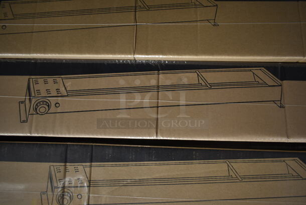 PALLET LOT of 56 BRAND NEW SCRATCH AND DENT! Avantco 177SW60INCP Stainless Steel Commercial 60" High Wattage Strip Warmer with Infinite Controls. Stock Picture Used as Gallery. 56 Times Your Bid! - Image 5 of 6