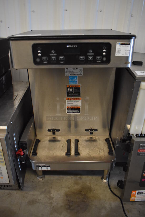 2020 Bunn ICB TWIN SH ENERGY STAR Stainless Steel Commercial Countertop Coffee Machine. 120/208 Volts, 1 Phase.
