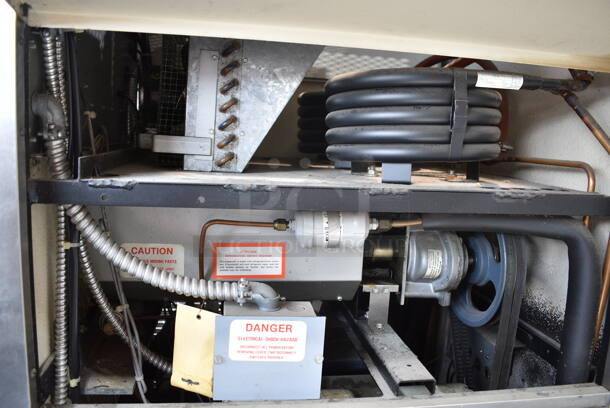 Taylor 8756-27 Stainless Steel Commercial Floor Style Water Cooled 2 Flavor w/ Twist Soft Serve Ice Cream Machine on Commercial Casters. 208-230 Volts, 1 Phase. - Image 9 of 12