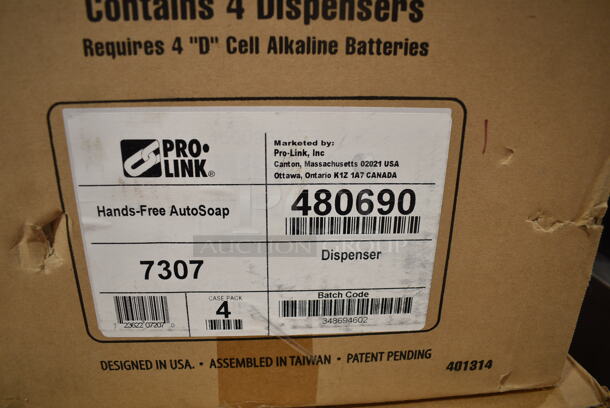 PALLET LOT of 33 BRAND NEW Boxes Including Kimberly Clark 0960502 Toilet Paper Dispenser, 89402 Sipper Lids, Pro Link 480690 Hands Free Auto Soap Dispensers. 33 Times Your Bid! - Image 5 of 5