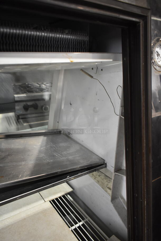 Metal Commercial Floor Style Deli Display Case Merchandiser. Tested and Powers On But Does Not Get Cold - Image 5 of 11