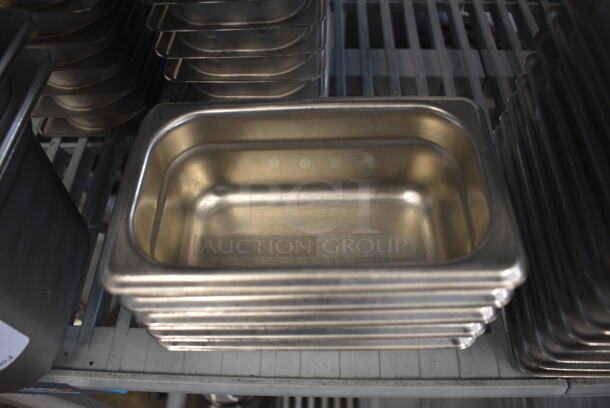 5 Stainless Steel 1/9 Size Drop In Bins. 1/9x2. 5 Times Your Bid! - Image 3 of 3