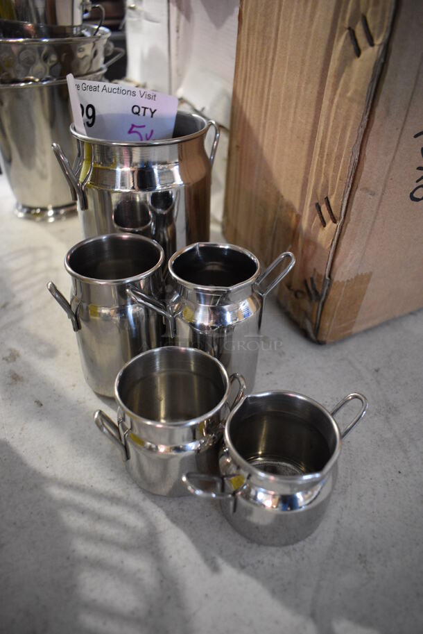 5 Various Stainless Steel Barrels. Includes 4x3x5. 5 Times Your Bid! - Image 3 of 3