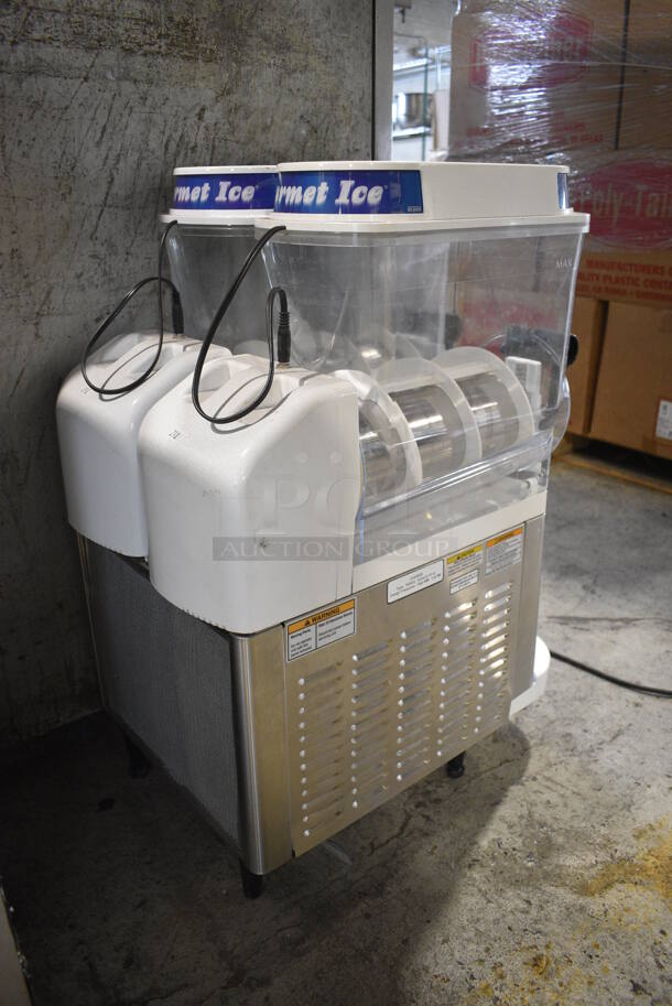 2013 Bunn Model ULTRA-2 Stainless Steel Commercial Countertop 2 Hopper Slushie Machine. 120 Volts, 1 Phase. 16x24x33. Tested and Powers On But Does Not Get Cold - Image 4 of 6