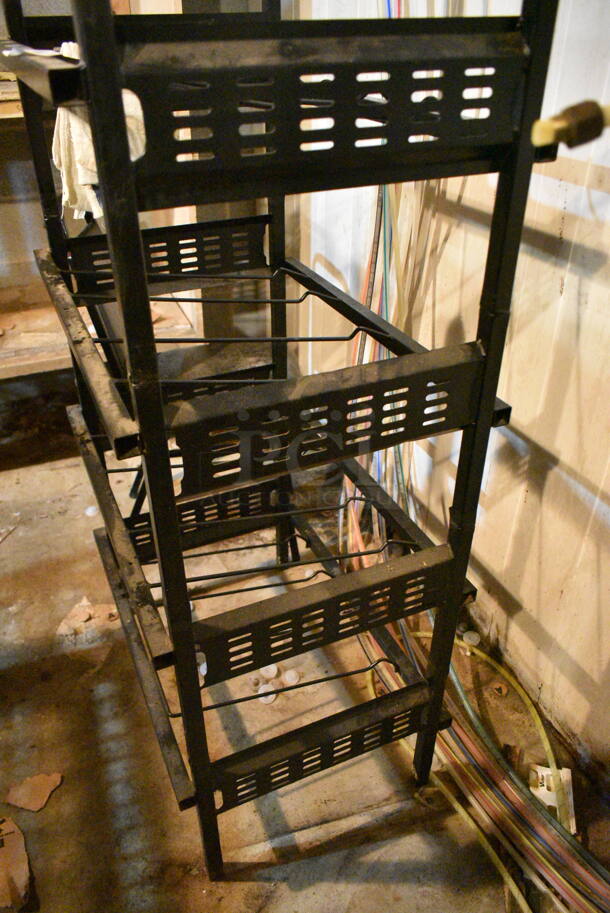 Black Metal Soda Rack. (basement)  - Image 2 of 4