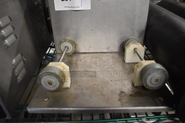 Stainless Steel Commercial Countertop Tumbler. 11x17x9. Tested and Powers On But Parts Do Not Move - Image 2 of 4