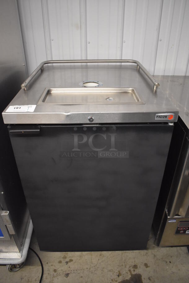 Fagor FDD-24 Stainless Steel Commercial Direct Draw Kegerator. 115 Volts, 1 Phase. 25x28x40. Tested and Working!