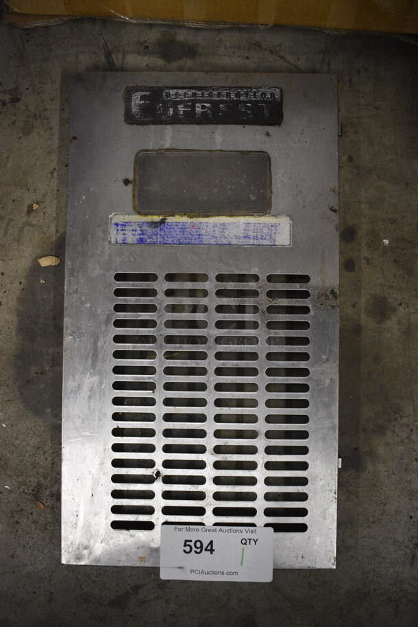 Everest Stainless Steel Commercial Compressor Cover Plate. 10x1x18
