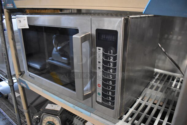 Amana Stainless Steel Commercial Countertop Microwave Oven. 115 Volts, 1 Phase. - Image 2 of 7