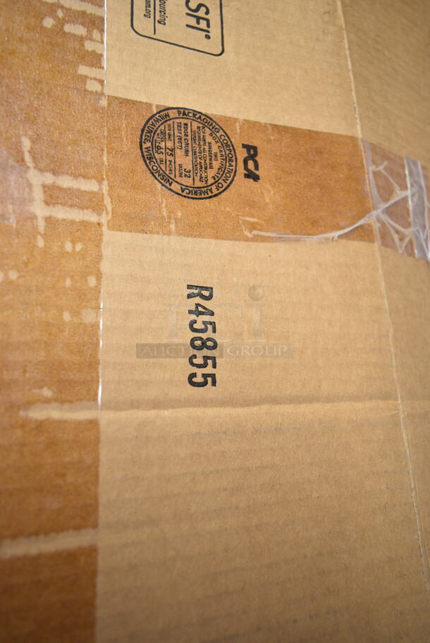 PALLET LOT of 15 BRAND NEW Boxes Including Noble 394365XL Noble Products Powder-Free Disposable Clear Vinyl Gloves for Foodservice - Extra Large - 1000/Case, Dart Performer Foam Hinged Lid Containers, 612509HD Round Heavy Weight Foil Take-Out Pan, 395TO9121 Compartment Take-Out Container, Brown Bags, Cardboard Boxes. 15 Times Your Bid! - Image 2 of 9