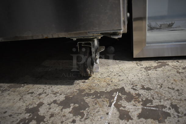 Avantco 178TUC72R Stainless Steel Commercial 3 Door Undercounter Cooler on Commercial Casters. 115 Volts, 1 Phase. Tested and Powers On But Does Not Get Cold - Image 9 of 9