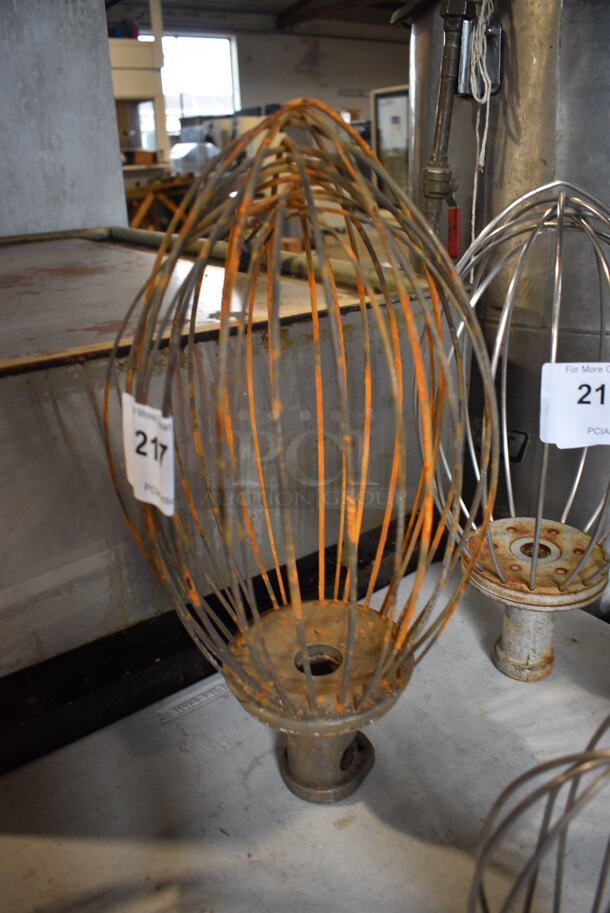 Hobart VMLH40D Metal Commercial 40 Quart Whisk Attachment for Mixer. 9x9x19 - Image 2 of 3