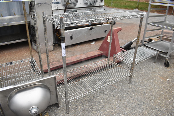 Dunnage Rack With 2 Metro Shelves - Image 2 of 3